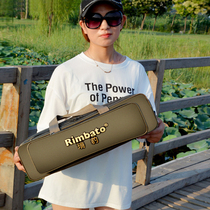 Leopard Mini Fishing Rod Bag Sea Rod Bag Fishing Bag Fishing Gear Bag Small Sea Rod Short pole Rod Fishing Rod Bag