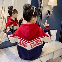 Girl Thickening Coat Autumn Clothing 2021 New Autumn And Winter Ocean Gas Plus Suede Children Winter Style Trendy Tide Female Big Boy Blouse