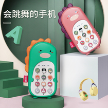 Childrens music mobile phone toy baby phone boy baby child simulation can bite puzzle early education Girl 1 year old