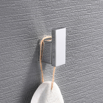 German simple toilet hook 304 stainless steel coat hook single row hook towel hook bathroom toilet no