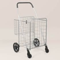 Smart Cube Universal Wheel Foldable Trolley Hand Pulled Grocery Shopping Shopping Street Stall Supermarket Old Man