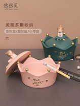 Nordic Ballet ASHTRAYS GIRLS FIRST ACCESSORIES BOX CONTAINING SWING PIECE CREATIVE HOME DECORATION LIVING ROOM ASHTRAYS