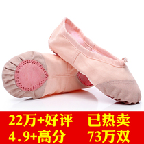 Adult childrens dance shoes girls soft bottom practice male body cat claw dance yoga National Chinese Ballet