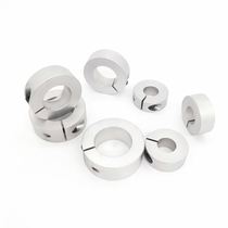 Aluminum open type retaining ring Optical shaft retaining ring Clamping ring Clamp shaft sleeve Mismi limit ring Retaining ring