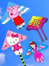 Girls small kite children special microwind easy to fly 2021 The new style manufacturer direct selling butterfly net red Chinese wind