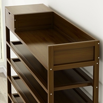 Shoe rack provincial space door multi-layer household simple shelf simple modern economy dormitory shoe cabinet Assembly