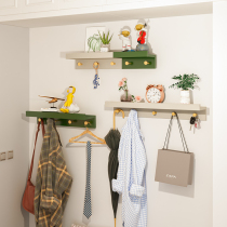 Hook-type shelve in door hanging clothes hook wall-mounted wall doorway key Entry into the house Entrance Wall Hung Hanger