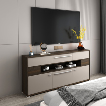 Light luxury bedroom TV cabinet Ultra-thin high style master bedroom ultra-narrow simple modern room high cabinet Bed end storage locker
