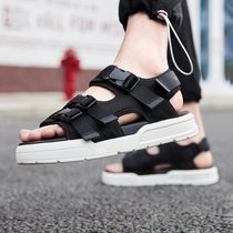 Li Ning Sandals Men 2021 Summer New Breathable Velcro Light sandals Casual Sneakers