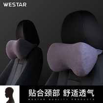  Car headrest Neck pillow Car seat pillow Memory cotton Car pillow Cervical spine lumbar support Car supplies