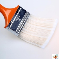  Paint brush imitation bristle hair does not lose hair fiber multifunctional latex paint bristle baking 1 inch set brush oil brush