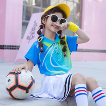 Jingmai childrens badminton suit set quick-drying training suit boys table tennis sportswear girl skirt