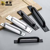 Eagle shield Ming-fit space aluminum alloy gate handle free from perforated doors and windows wooden door balcony windows glass shifting door handles