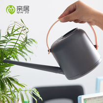 Watering Flowers Home Balcony Planting Vegetables Gardening Watering Children's Long Mouth Mini Watering Kettle Indoor Potted Small Fat Watering Kettle