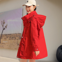 Eurostock 2022 Spring and autumn new Korean version Fashion easing frock women in the middle of the popular short coat wave this year
