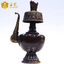 Dan Fan Nepal boutique copper Wemba pot Pemba pot Carved Babao water purification pot Water purification bottle