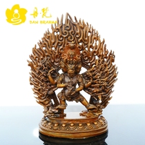 da vader King Kong Buddha Nepal Copper Tibetan Tantric law enforcement bronze tong fo handmade 19 5cm