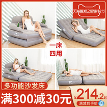 Alpha inflatable bed single air mattress double home inflatable mattress thickened and raised simple folding floor bed