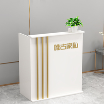 Barber Shop Bar Cashier Net Red Shop Small Multifunctional Front Desk Reception Desk High-end Training Class Beauty Salon