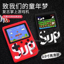 Play with no greasy toys 9 year old SUP handheld game console game brand new classic nostalgic double mini game machine W