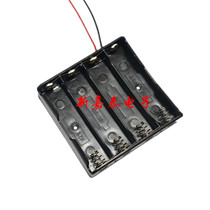 18650 battery box four battery holder 18650 4 18650 battery box with wire parallel 3 7V
