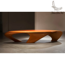 zaha hadid dial Table triangle hollow coffee Table special fashion sales department Club Hotel coffee Table