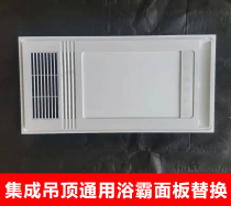 Integrated Ceiling Bath Bully Panel Mask Replacement Light Plate Embedded Wind Warm Led Lighting Bath Bully Versatile Accessories
