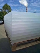 Transparent plexiglass processing laser acrylic plate thick plate polished frosted zero-cut advertising board display box customized