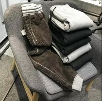 Give you stove-like warmth 19 winter new lamb velvet padded warm casual pants sports pants pants pants