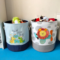 Nordic dirty clothes basket household dirty clothes storage basket cloth art sundries basket foldable baby toy storage bucket