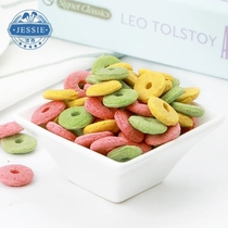High fiber assorted grain molar grass circle Rabbit Chinchilla Guinea Pig big love 100g grain fruit pressing