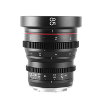 MEKE Meike 85mm T2 2 movie lens for Sony Fuji Panasonic BMPCC4KZCAME2