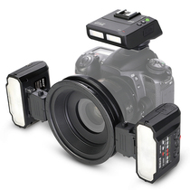 Meike MK-MT24N Suitable for Nikon D850 dual-head flash TTL high-speed synchronous macro ring flash Mini