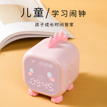 Alarm clock students use smart electronic bedside clock cartoon children special snooze mute cute bedroom girl princess
