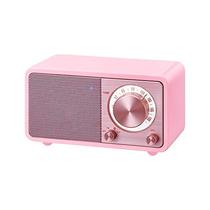 Overseas sangean mountain into desktop radio portable radio WR-7 Pink Pink