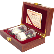 November 2022 commemorative coin packaging wood box original clothing 2 volumes of 40 5 yuan commemorative coin collection protection box