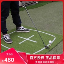GOLF Pad Swing Mat Home Indoor Simple Mini Exercise 1m * 1m Melo GOLF
