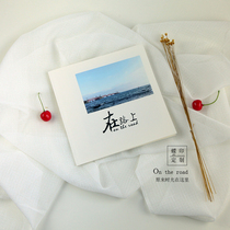 Custom photo album literary photo book Glue Magazine DIY making travel travel book commemorative book birthday gift