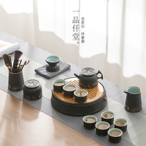 Yipinqiantang Kung Fu tea set Home office guest tea Ceramic teapot Teacup High-end gift box