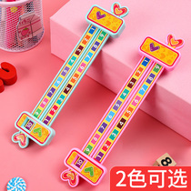 Childrens number decomposition ruler within ten mathematics addition and subtraction calculation ruler arithmetic artifact teaching aids sliding ruler kindergarten preschool preschool class first grade understanding mathematics within 10 arithmetic calculation training