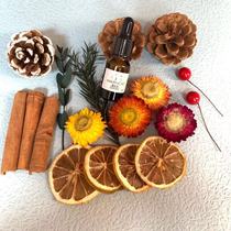 Accompanying gift gift box accessories pine cone leaves cinnamon lemon slices dried flowers decoration materials diy plant painting aromatherapy