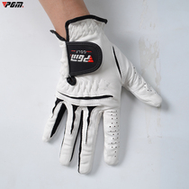 ST002 Golf gloves Full leather mens gloves come standard with a single pair of hands
