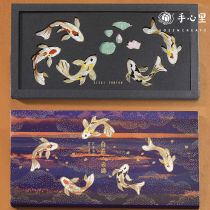 In the palm of your hand like Jin Yunyou Koi bookmark Classical national style creative custom ancient style high-end literary and artistic graduation gift