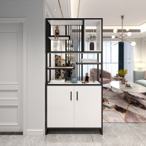  Entrance entrance cabinet Shoe cabinet integrated living room simple modern screen partition storage cabinet Light luxury style decoration room hall cabinet