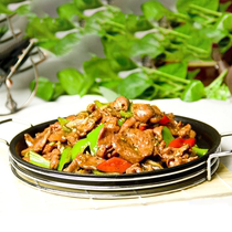 Home Clothing Aukee American Black Pepper Meat Slices Duck Chest Meat 300g * 5 Packs Simple Meals Semi-finished Hotel Catering Quick