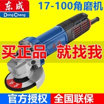 Dongcheng S1M-FF17-100 Angle Grinder Multifunctional Cutting Machine Household Small Hand Grinding and Polishing Machine