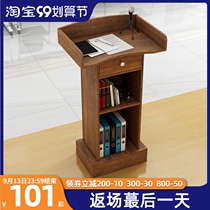Simple Modern podium speaking welcome front desk podium zi ke tai shopping guide the master of ceremonies zhu chi tai