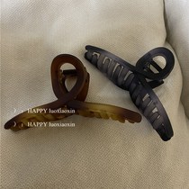 Luo Xiaoxin amber advanced sense matte female summer plate hair large back of the head catch clip shark clip hairpin hairpin hairpin hairpin hairpin hairpin hairpin hairpin hairpin hairpin hairpin hairpin hairpin hairpin