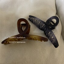 Luo Xiaoxin amber advanced sense matte female summer plate hair large back of the head catch clip shark clip hairpin hairpin hairpin hairpin hairpin hairpin hairpin hairpin hairpin hairpin hairpin hairpin hairpin hairpin