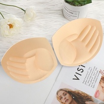 Palm breast mat with bra slip super thick gathering cup of beautiful backbra sports underwear chest cushion stereo cushion